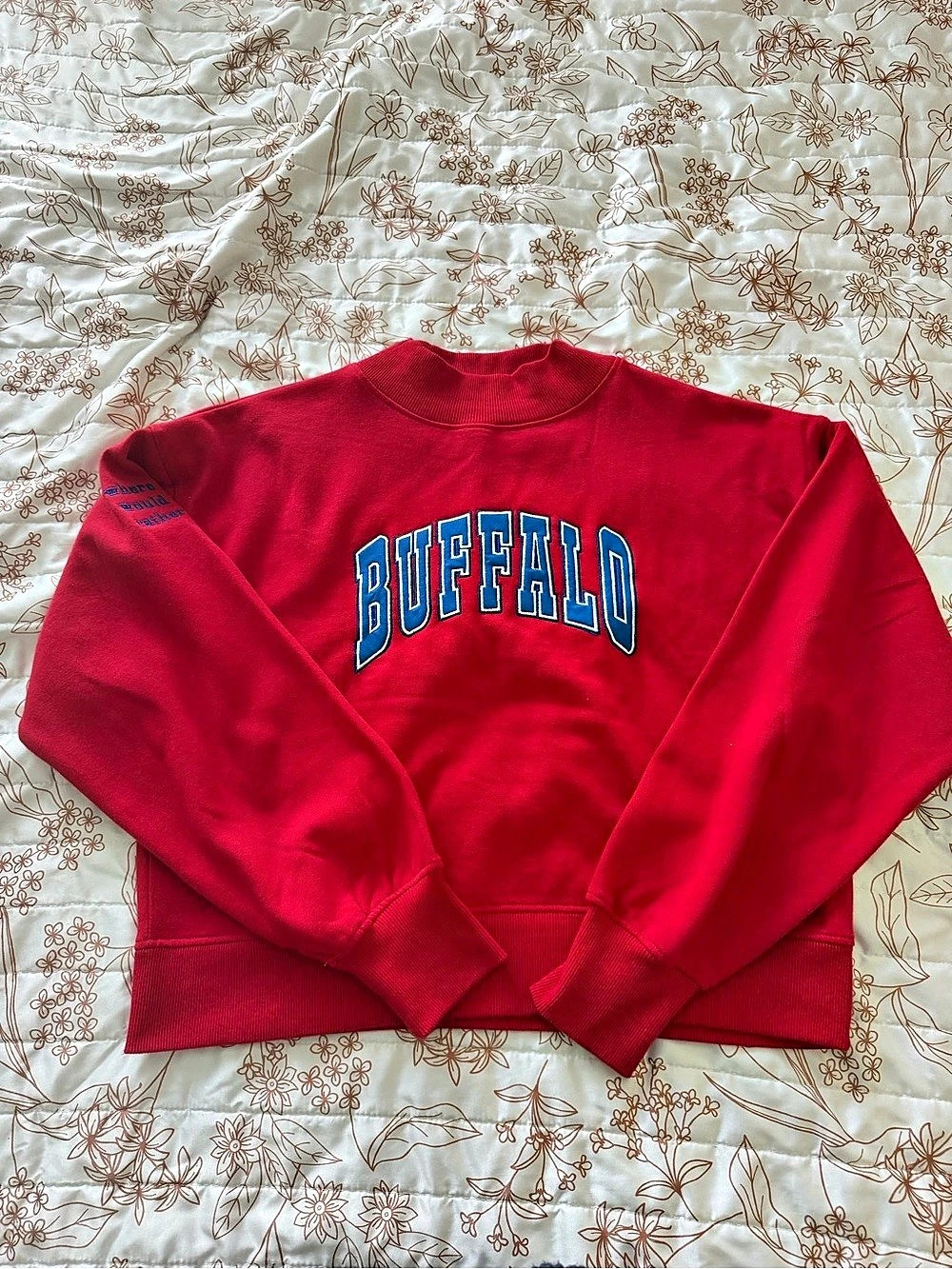 Buffalo Bills Embroidered Mockneck